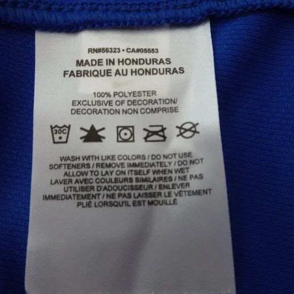 Nike Dri-Fit Basketball Jersey Shirt Women's Size S Blue Activewear Tank Top - Picture 9 of 9